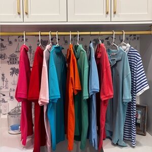 Southern Tide Men's Polo Shirt Collection - Red, Pink, Blue, Green, Orange